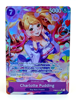 Charlotte Pudding - PRB02-010 (Alt Art) SR* - Premium Booster -The Best- Vol. 2 - Image 1