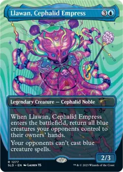 Llawan, Cephalid Empress -Foil Near Mint MTG Secret Lair - Image 1