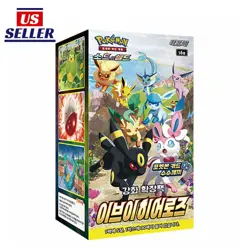 [US]Pokemon Card Sword&Shield Eevee Heroes Enhanced Expansion Booster Box-Korean - Image 1
