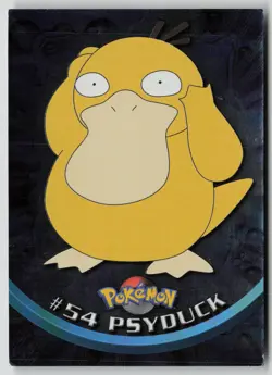 Psyduck #54 Topps Trading Cards Series 1 Pokemon LP - Image 1