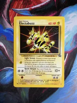 Pokemon Card - Electabuzz (WB Movie Promo) - WoTC Promo Stamped #2 LP - Image 1