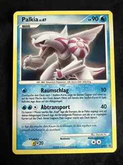 Palkia DPPR 27 Black Star Promo Holo Diamond & Pearl Pokemon Card Pokemon Lv 67 - Image 1