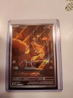 VULPIX 2025 POKEMON MEGA EVOLUTION 138/132 ILLUSTRATION RARE - Image 1