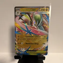 Mega Galagladi ex 048/086 CRI Pokemon Karte Deutsch NM Double Rare - Image 1