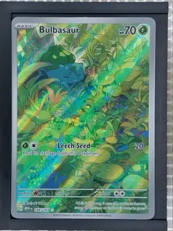 Pokemon SV151 Bulbasaur - Special Illustration Rare MEW 166/165 Foil - Image 1