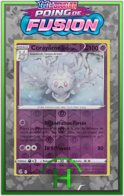 Corayome Reverse - EB08:Poing de Fusion - 118/264 -Carte Pokemon Francaise - Image 1