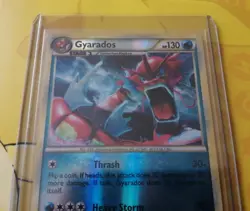 Pokemon Gyarados 123/123 HeartGold SoulSilver Ultra Rare Reverse Holo Card NM - Image 3
