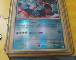 Pokemon Gyarados 123/123 HeartGold SoulSilver Ultra Rare Reverse Holo Card NM - Image 4