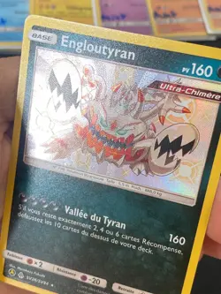 CARTE POKEMON ENGLOUTYRAN SV26/SV94 FR ULTRA RARE SL DESTINEES OCCULTES - NEUF - Image 2