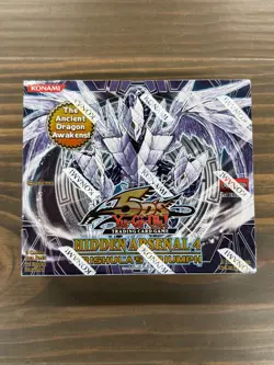 Yugioh Hidden Arsenal 4 Trishula's Triumph Booster Box 1st Edition Sealed - Image 1