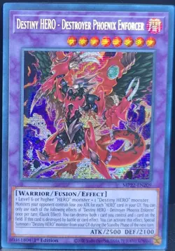 1x Destiny HERO - Destroyer Phoenix Enforcer (PSR) - MP22 NM 1st Ed - Yu-Gi-Oh! - Image 1