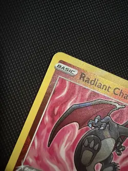 Pokemon TCG Radiant Charizard Holo Card Pokemon Go 011/078 - Image 5