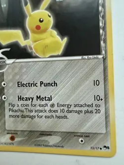 Pokemon Pikachu TCG Pop Series 4 Promo Holo Card 13/17 - Image 3
