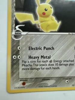 Pokemon Pikachu TCG Pop Series 4 Promo Holo Card 13/17 - Image 4
