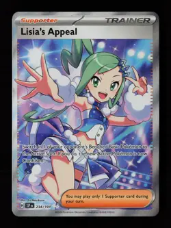 Lisia's Appeal 234/191 Ultra Rare Surging Sparks Pokemon Cards - Image 1
