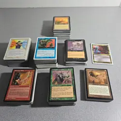 Lot of 800 Vintage 90s Magic The Gathering MTG Cards Urza's Saga/5ED/Portal/Etc - Image 1