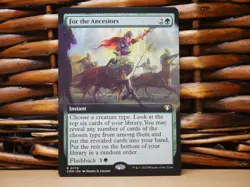 MTG For the Ancestors 0770 EXT ART RARE | NM Near Mint | CMM | 2023 - Image 1