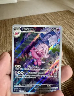 Pokemon Tinkatuff 217/193 Paldea Evolved Illustration Rare - NM TCG Card - Image 5
