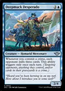 Deepmuck Desperado (042) Outlaws of Thunder Junction OTJ MTG Magic - Image 1