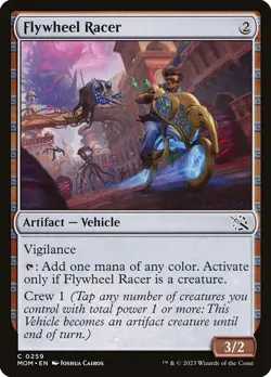 Flywheel Racer Foil (259) March of the Machine MOM MTG Magic - Image 1