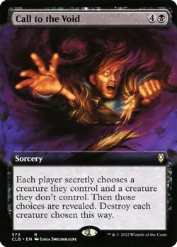 Call to the Void (572) Extended Commander Legends: Battle for Baldur's Gate MTG - Image 1