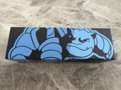 Pokemon Chinese 25th Anniversary Blastoise Box, Mat, Sleeves And Stand - Image 1