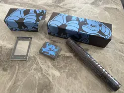 Pokemon Chinese 25th Anniversary Blastoise Box, Mat, Sleeves And Stand - Image 2