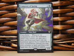 MTG Composer of Spring 0769 EXT ART RARE | NM Near Mint | CMM | 2023 - Image 1