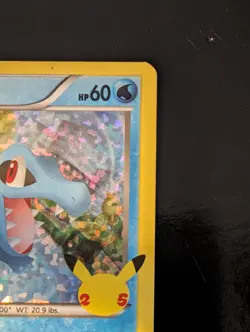 POKEMON -- TOTODILE 018/025 MCDONALD'S 25TH ANNIVERSARY PROMOS HOLO PROMO -- LP - Image 3