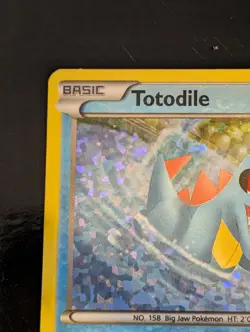 POKEMON -- TOTODILE 018/025 MCDONALD'S 25TH ANNIVERSARY PROMOS HOLO PROMO -- LP - Image 4
