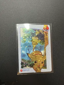 POKEMON POCKET MONSTERS VENDING PRISM CARDDASS STICKER 81 PIKACHU CHARMANDER - Image 2