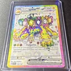 The Pokemon Company Galvantula ex 260HP Secret Rare Holo Full Art EN 2024 - Image 1