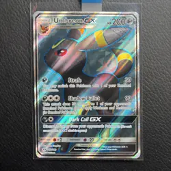 Pokemon TCG Umbreon GX Sun Moon 142/149 Holo Full Art Ultra Rare - Image 1