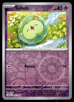 SOLOSIS [FOIL] - 037/086 - BLACK BOLT BLK REVERSE HOLO ENGLISH - NM - Image 1
