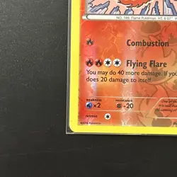 Pokemon TCG Moltres 9/124 2016 Fates Collide Reverse Holo - Image 5