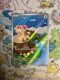 Pokemon TCG Audino 151/086 - Illustration Rare - Black Bolt - Near Mint - Image 1