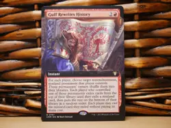 MTG Guff Rewrites History 0767 EXT ART RARE | NM Near Mint | CMM | 2023 - Image 1