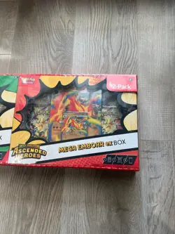 Pokemon Ascended Heroes Mega Emboar & Meganium EXBox X2 TwoPack Factory Sealed - Image 3