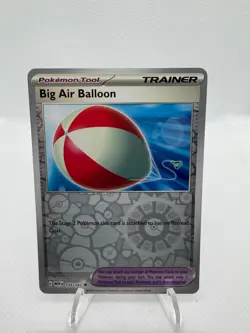 Big Air Balloon 155/165 Uncommon 151 Pokemon Reverse Holo Near Mint - Image 1