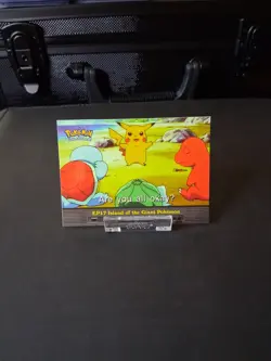 Topps Pokemon Island of the Giant Pokemon EP17 TV Animation Edition Blue Logo NM - Image 1