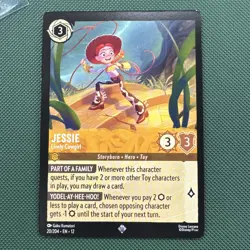 Disney Lorcana TCG - Jessie - Lively Cowgirl 20/204 - Super Rare - 12 - Image 1