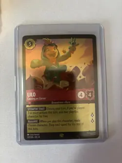 Lilo Causing an Uproar Reign of Jafar 137/204 Legendary Cold Foil Lorcana TCG - Image 1
