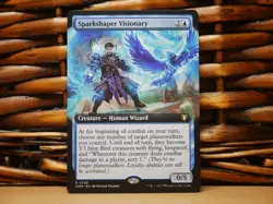 MTG Sparkshaper Visionary 0758 EXT ART RARE | NM Near Mint | CMM | 2023 - Image 1