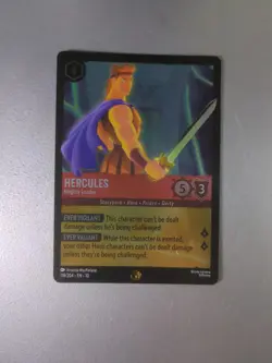 Hercules - Mighty Leader 118/204 Whispers in the Well Cold Foil Disney Lorcana - Image 5