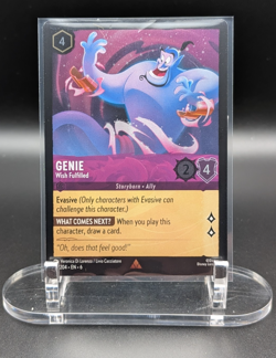 Genie (Wish Fulfilled) *FOIL* NM #53/204 Azurite Sea (6) - Aladdin - Lorcana TCG - Image 1