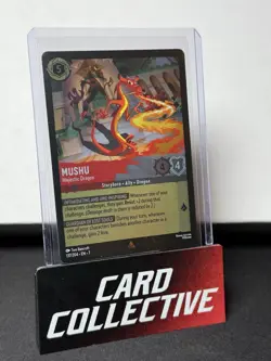 Disney Lorcana Archazia's Island Mushu Majestic Dragon Foil 137/204 - Image 1