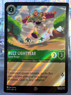 Buzz Lightyear - Space Ranger 57/P3 Disney Lorcana Promo Foil - Image 1