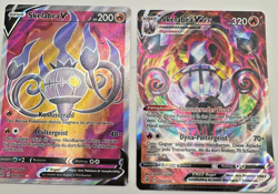 Pokemon Karte TCG Skelabra V 040+247/264 Fusionsangriff Holo Deutsch NM - Image 1