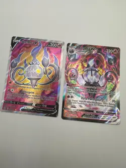 Pokemon Karte TCG Skelabra V 040+247/264 Fusionsangriff Holo Deutsch NM - Image 2