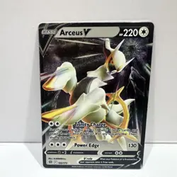 Arceus V 122/172 - Metal Card - Arceus UPC Promo - Pokemon Card - NM - Image 1